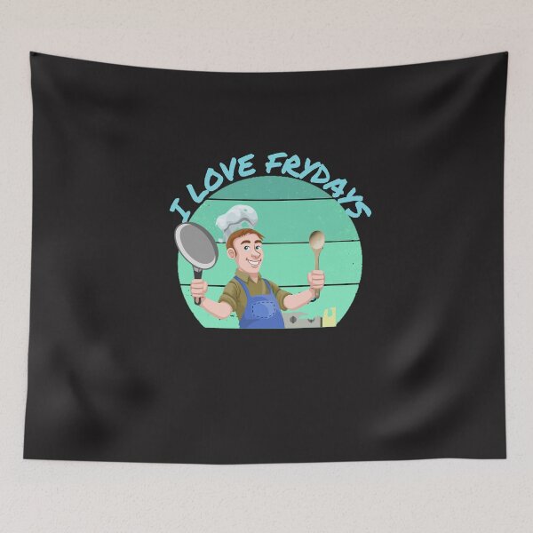 Item preview, Funny Frying - i love frydays designed and sold by laiwole.