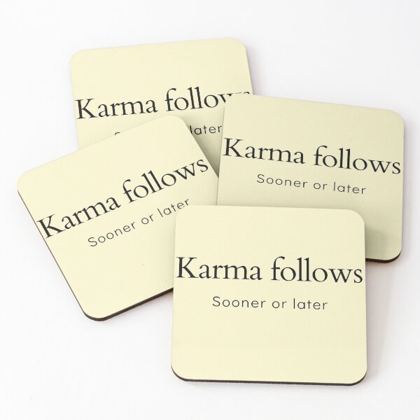 Item preview, Karma fololws,sooner or later  designed and sold by Houseofsayo.