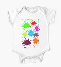BIG BLOBS OF PAINT SPLATTER IN 8 COLORS FOR THE PAINTER OR ARTIST IN YOUR LIFE #ARTISTRY One Piece - Short Sleeve