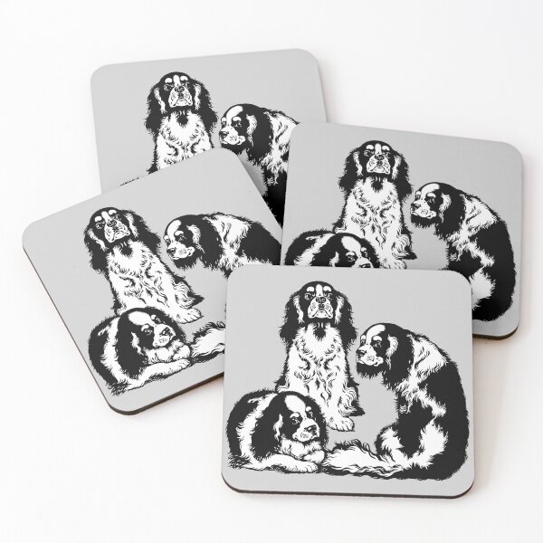 Item preview, Three Cavaliers [Black & White] designed and sold by Kids-Playground.