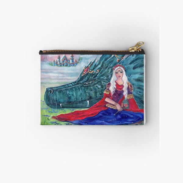 Item preview, Dragon and princess "Misty's Castle" by Renee Lavoie designed and sold by Renee Lavoie.