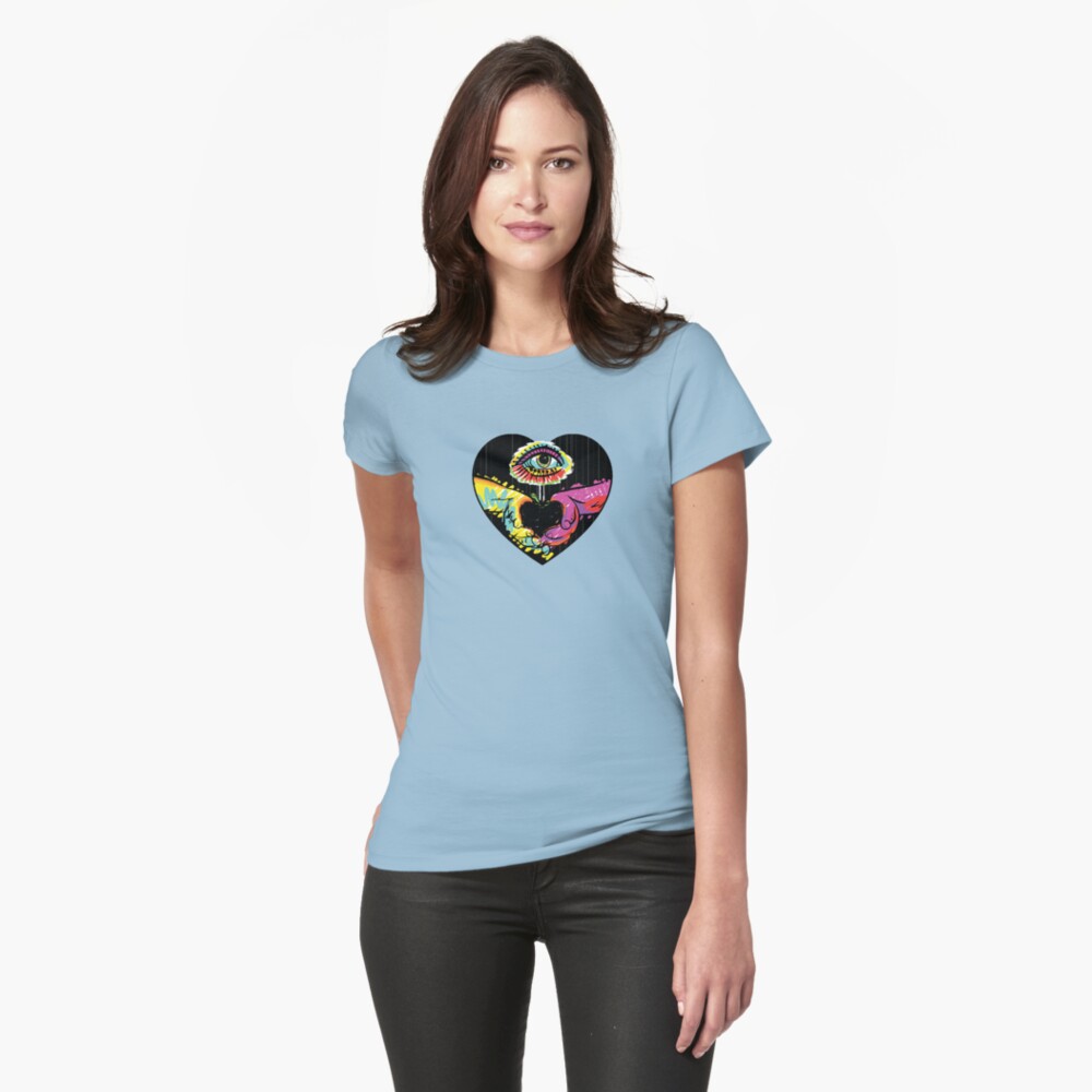 Item preview, Fitted T-Shirt designed and sold by caitoz.
