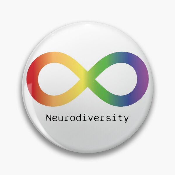 Item preview, Neurodiversity - Infinit rainbow symbol designed and sold by NoCoastShop.
