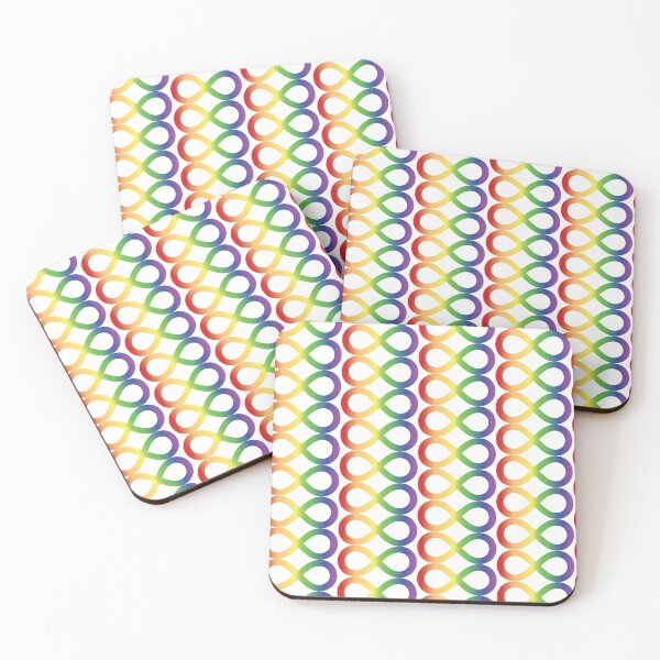 Item preview, Neurodiversity - Infinit rainbow symbol designed and sold by NoCoastShop.