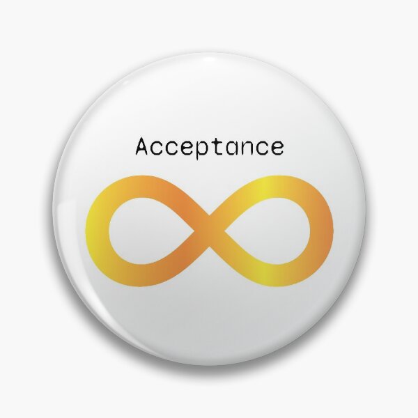 Item preview, Neurodiversity - Infinit gold symbol designed and sold by NoCoastShop.