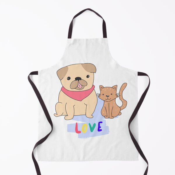 Item preview, Cat and Dog Love designed and sold by kindtoearth.