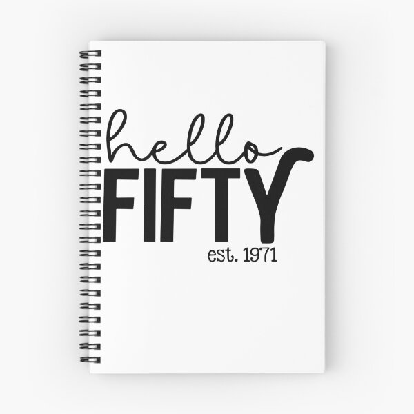 Item preview, Hello Fifty EST 1971 50th Birthday Gift 50 Years Old Turning 50 Birthday Gift designed and sold by ZimbomDesigner.