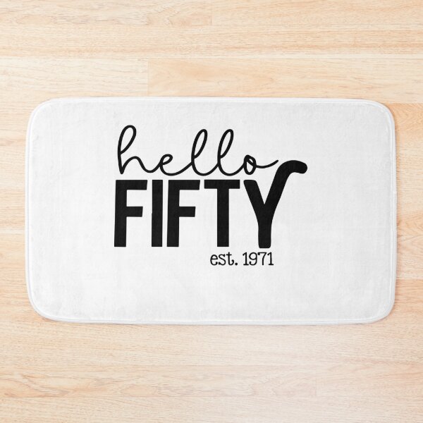 Item preview, Hello Fifty EST 1971 50th Birthday Gift 50 Years Old Turning 50 Birthday Gift designed and sold by ZimbomDesigner.