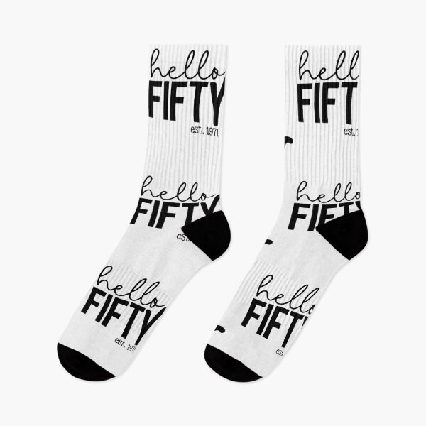 Item preview, Hello Fifty EST 1971 50th Birthday Gift 50 Years Old Turning 50 Birthday Gift designed and sold by ZimbomDesigner.