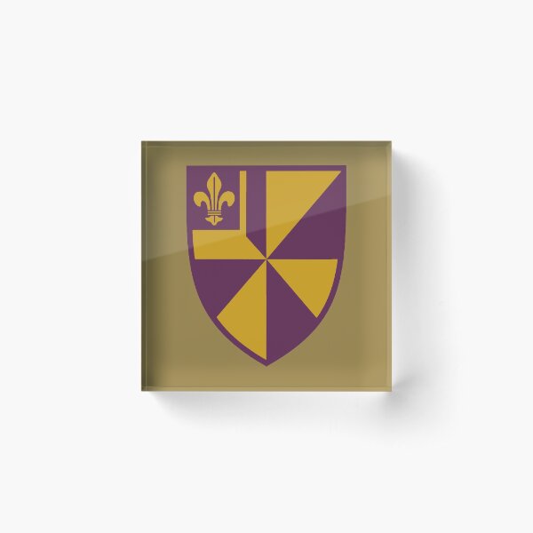 Albion College Acrylic Block