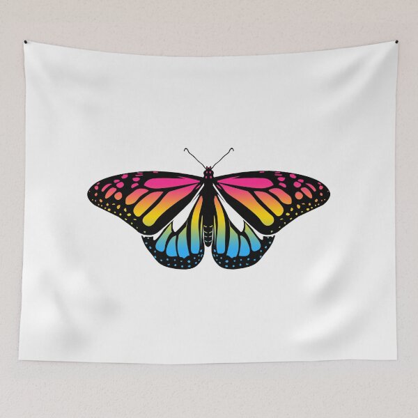 Item preview, Pansexual Pride Butterfly designed and sold by brenda-lee.