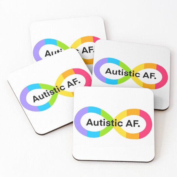 Item preview, Autistic & gay AF. designed and sold by ShadesOfFemme.