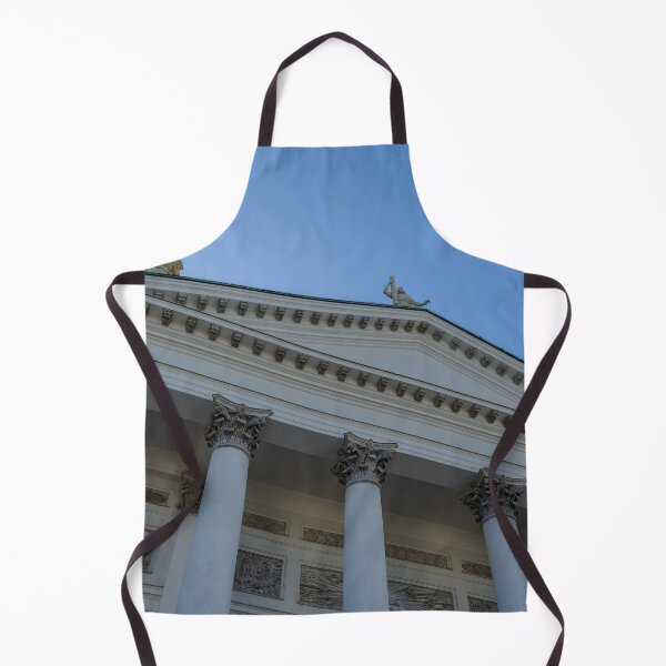Item preview, Entrance to white Helsinki Cathedral designed and sold by lena-maximova.