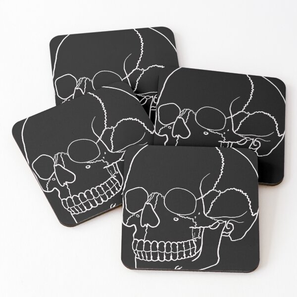Item preview, Skull White designed and sold by Haunted Crafts.