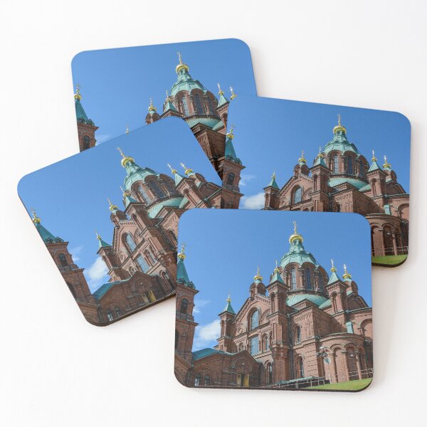 Item preview, Red brick Uspenski Cathedral designed and sold by lena-maximova.