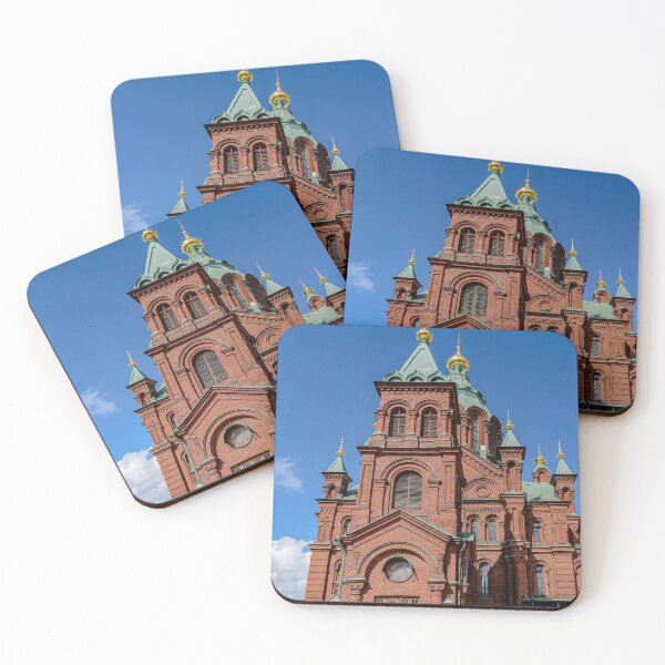 Item preview, Red brick Uspenski Cathedral designed and sold by lena-maximova.