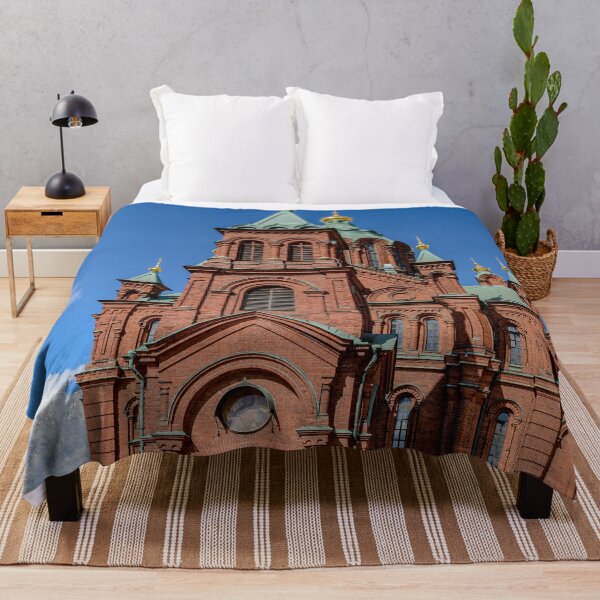 Item preview, Red brick Uspenski Cathedral designed and sold by lena-maximova.