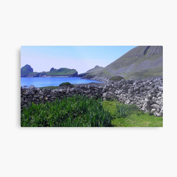 Abandoned Hirta, St Kilda Metal Print