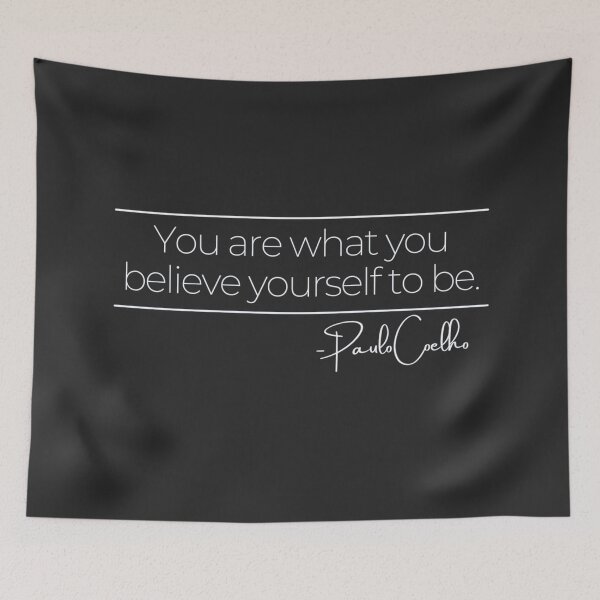 Item preview, Paulo Coelho Inspirational Quotes designed and sold by TonsPOD.