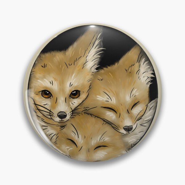 Item preview, Fennec foxes in a hole designed and sold by Milanicole.