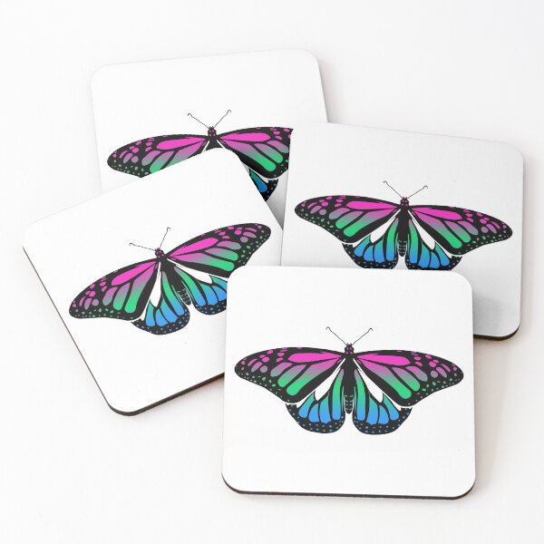 Item preview, Polysexual Pride Butterfly designed and sold by brenda-lee.