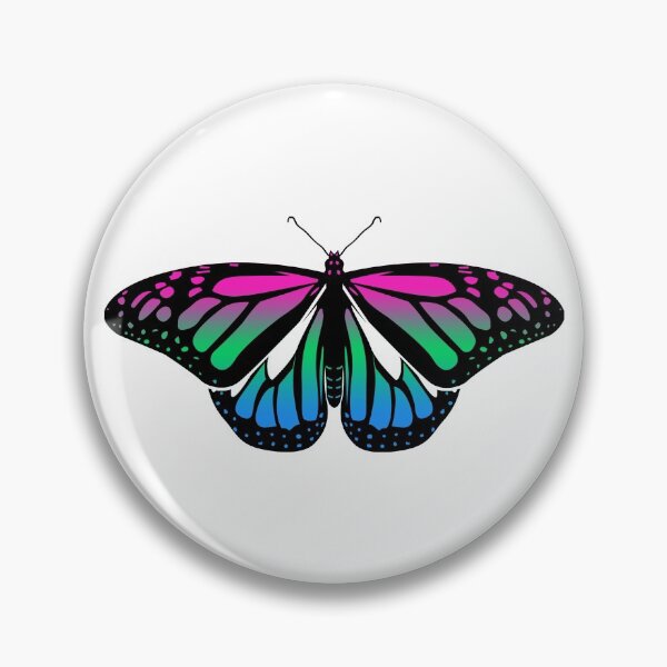 Item preview, Polysexual Pride Butterfly designed and sold by brenda-lee.