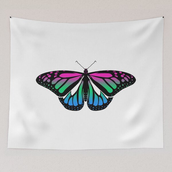 Item preview, Polysexual Pride Butterfly designed and sold by brenda-lee.