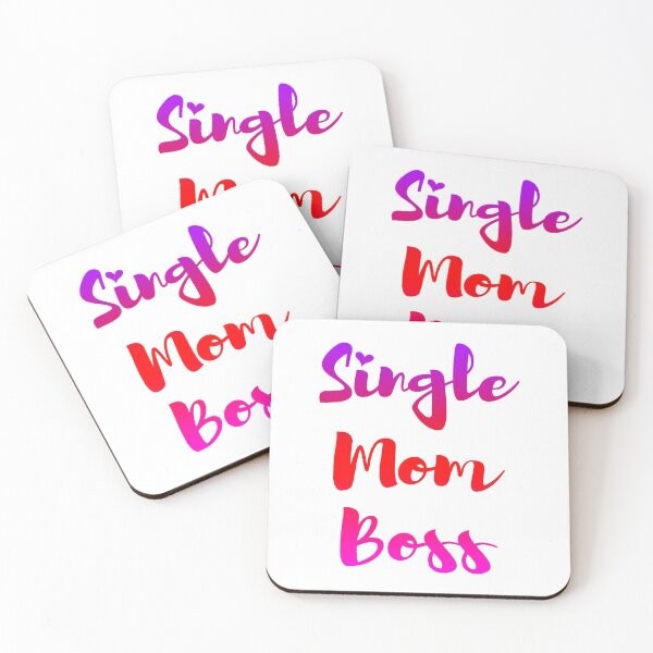 Item preview, Single Mom Boss Mommy Mother Woman Mothers Women Funny Girl  designed and sold by BELASKRI STORE.