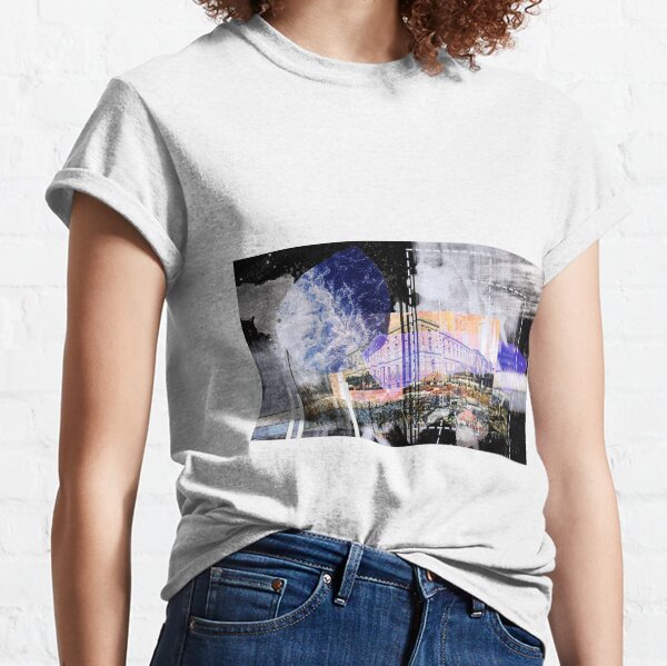 Digital Architecture Collage 5 Classic T-Shirt