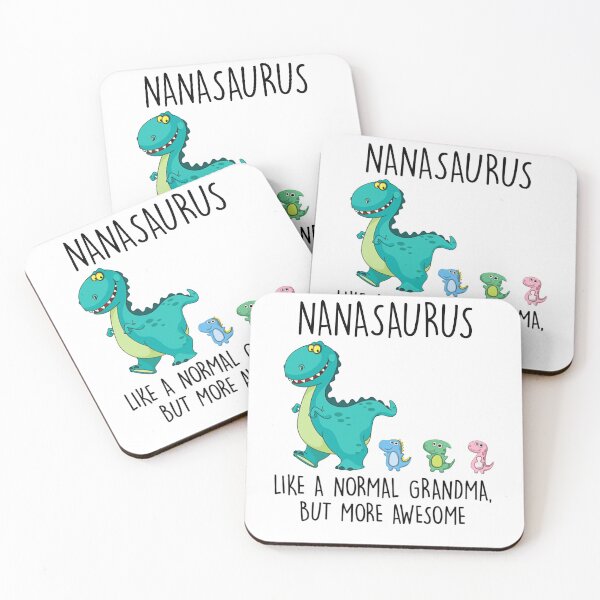 Item preview, Nanasaurus Like A Normal Grandma But More Awesome designed and sold by BiancaMoss51.