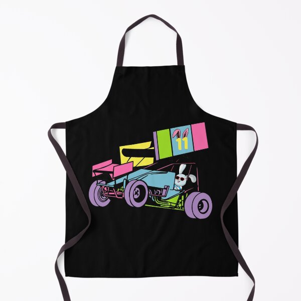 Item preview, Bunny Driving Dirt Track Sprint Car Racing designed and sold by Ginger217.