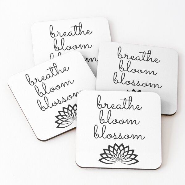 Item preview, Breathe bloom blossom designed and sold by eyoginminimal.
