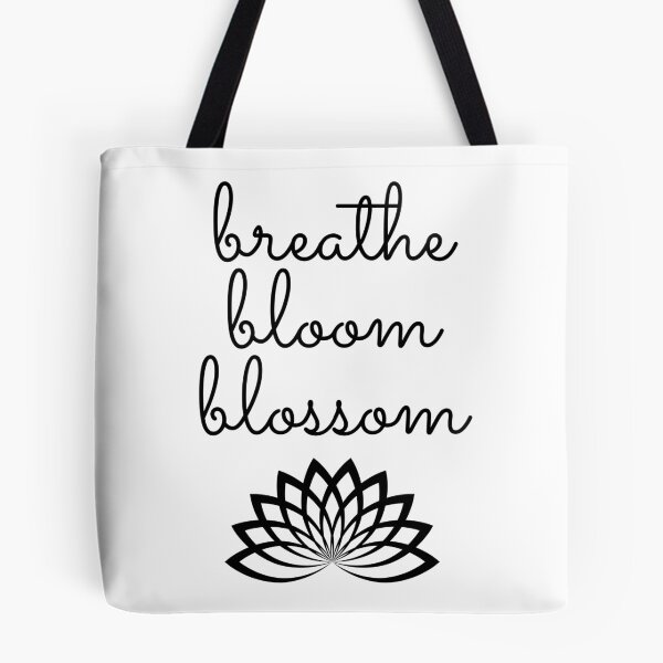 Item preview, Breathe bloom blossom designed and sold by eyoginminimal.