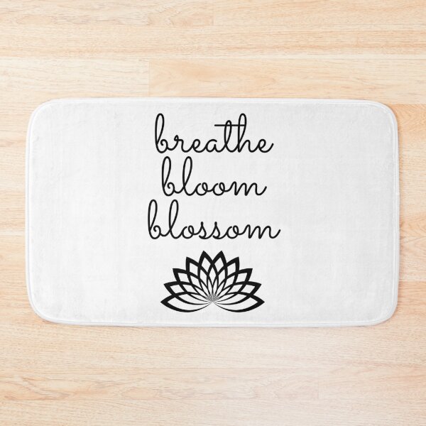 Item preview, Breathe bloom blossom designed and sold by eyoginminimal.