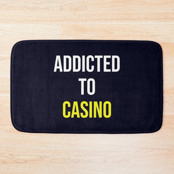 Item preview, Addicted To Casino designed and sold by CatArtStore.