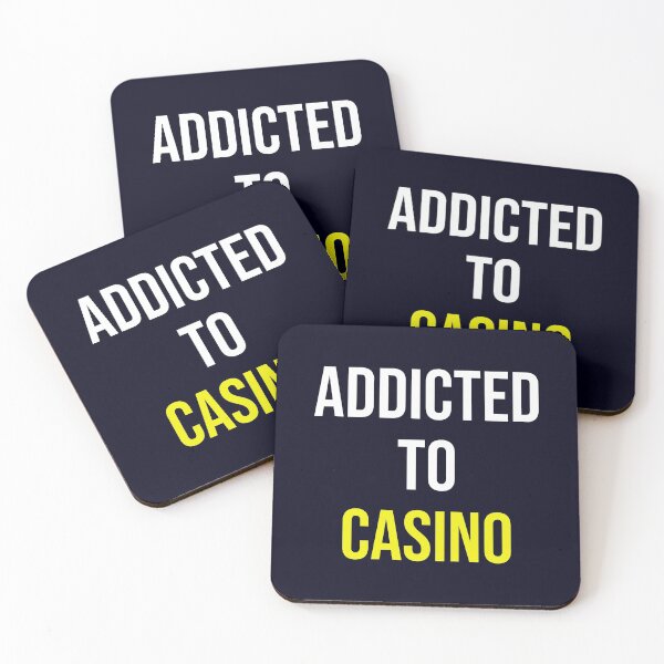 Item preview, Addicted To Casino designed and sold by CatArtStore.
