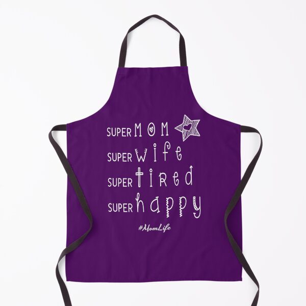 Item preview, super mom, super wife, super tired, and super happy tee, mother's day t-shirt, gift for mom designed and sold by hanlynstyle.
