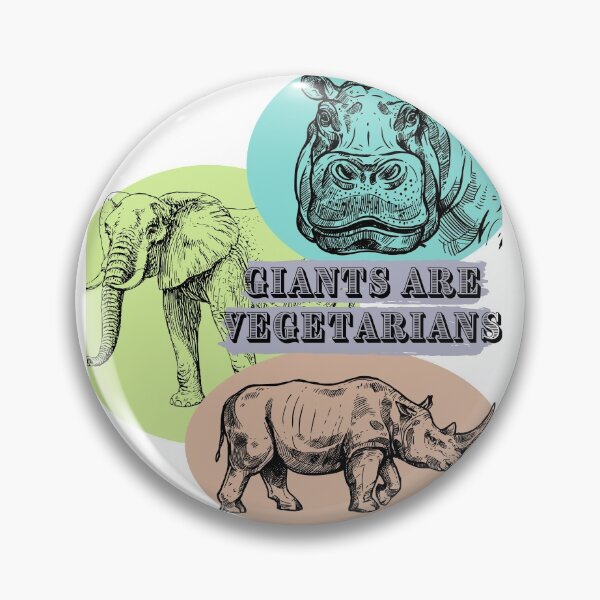 Item preview, Giants are vegetarians designed and sold by MundoAA.