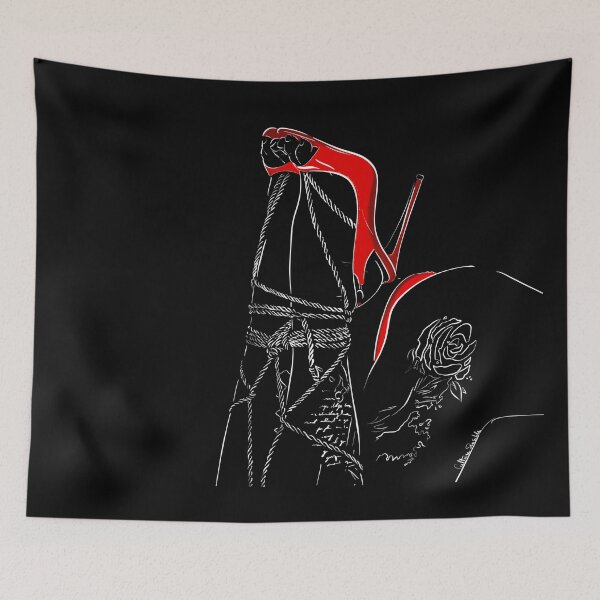 Item preview, shibari and heels designed and sold by Culturesensible.