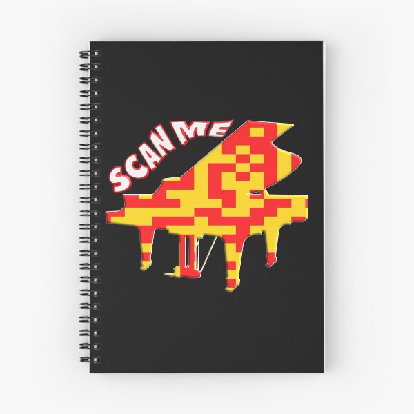 Item preview,  YOUR PIANO FOREVER - SCAN ME - QR CODE GENERATOR designed and sold by Ralek.