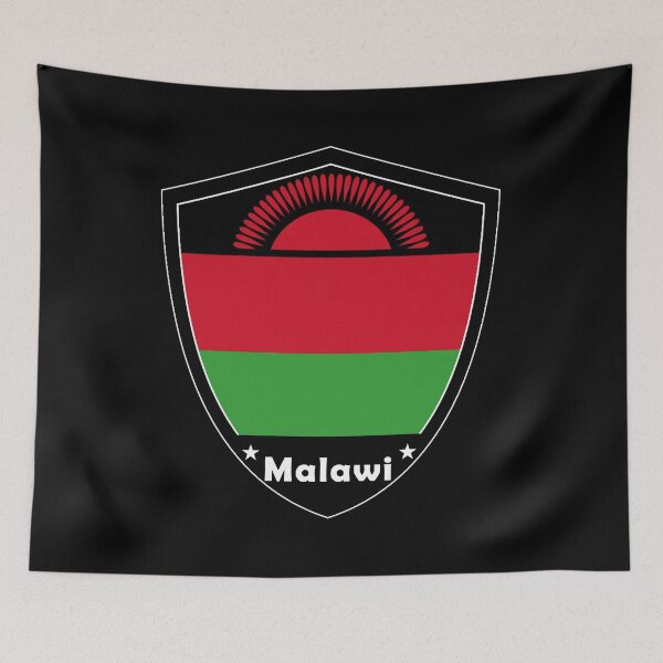 Item preview, Malawi Flag Badge designed and sold by Gina-Driada.