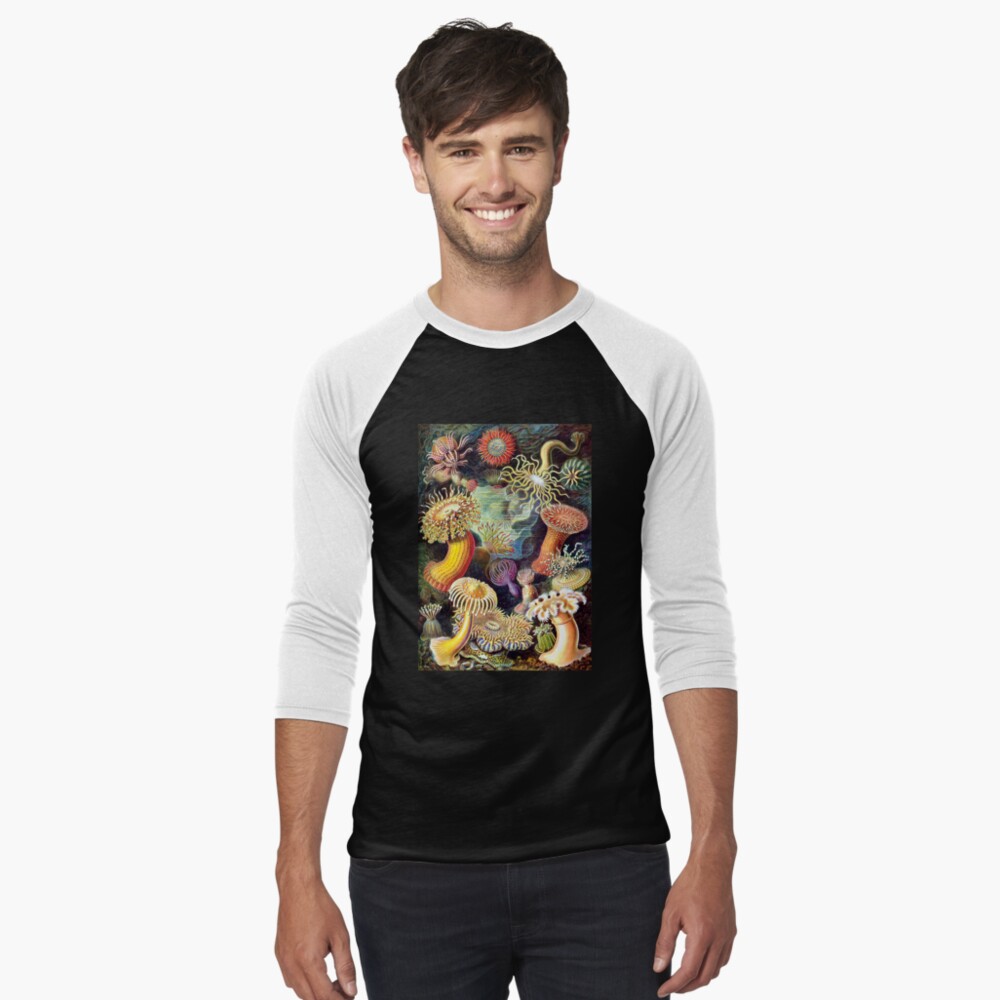 Item preview, Baseball ¾ Sleeve T-Shirt designed and sold by monsterplanet.