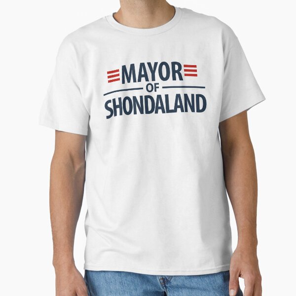 Aperçu de l'œuvre Chemise Terrys: maire de Shondaland créée et vendue par thelasttype.