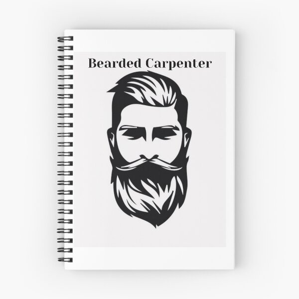 Item preview, ‘Bearded Carpenter,’ Graphic Print designed and sold by ThoughtfulPrint.