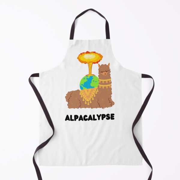 Item preview, Alpaca Apocalypse World Is Ending Llama designed and sold by ToastyBopShop.