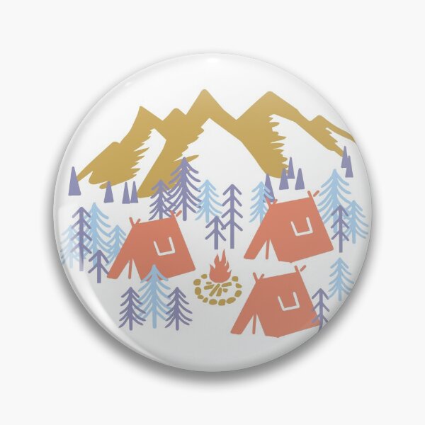 Item preview, Coniferous Forest Camping  designed and sold by FlinArt.