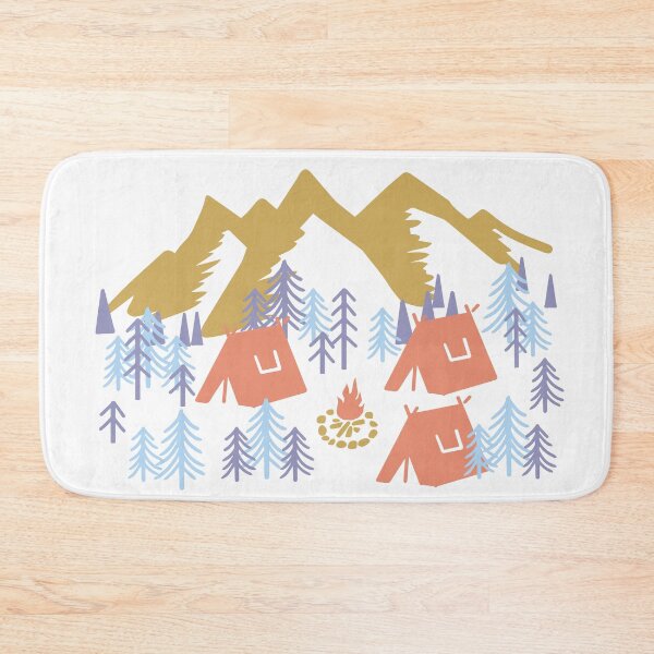 Item preview, Coniferous Forest Camping  designed and sold by FlinArt.