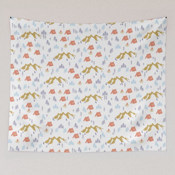 Item preview, Coniferous Forest Camping  designed and sold by FlinArt.