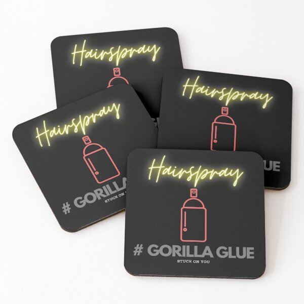 Item preview, Hairspray Gorilla Glue designed and sold by LeonardoBotha.