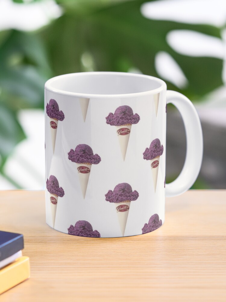 Mushroom Iced Coffee Mug, Iced Coffee Mug, Coffee Mug, Mug